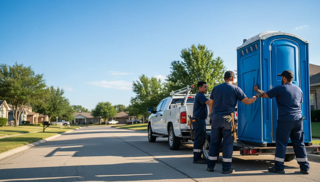 Portable Toilet Rental in Driftwood, TX near me
